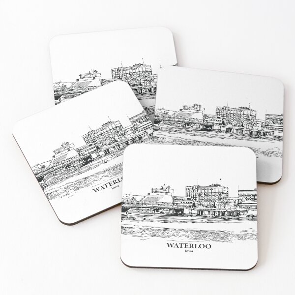 Item preview, Waterloo - Iowa designed and sold by Lakeric Cityscapes.