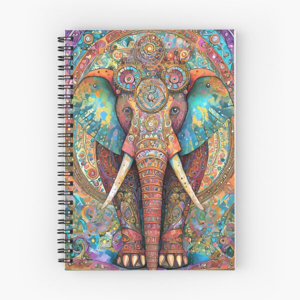 Item preview, Psychedelic Elephants designed and sold by drawbey.