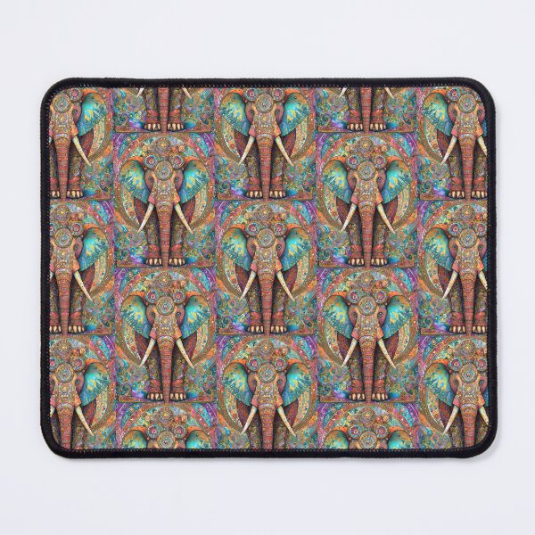 Item preview, Psychedelic Elephants designed and sold by drawbey.