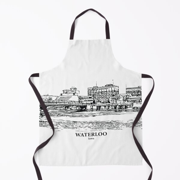 Item preview, Waterloo - Iowa designed and sold by Lakeric Cityscapes.