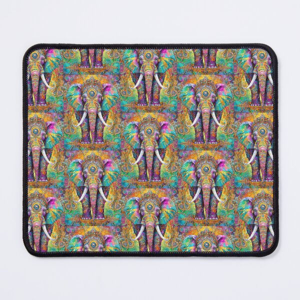 Item preview, Psychedelic Elephants designed and sold by drawbey.