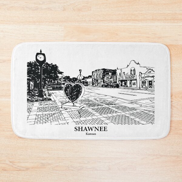 Item preview, Shawnee - Kansas designed and sold by Lakeric Cityscapes.