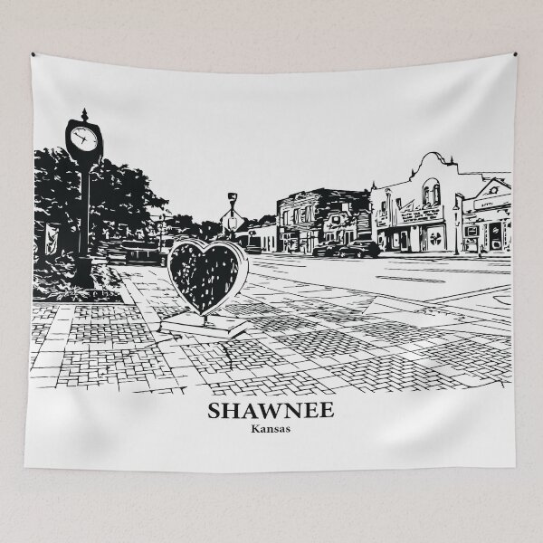 Item preview, Shawnee - Kansas designed and sold by Lakeric Cityscapes.