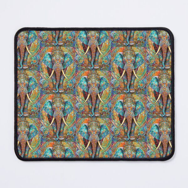 Item preview, Psychedelic Elephants designed and sold by drawbey.