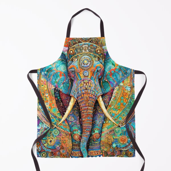 Item preview, Psychedelic Elephants designed and sold by drawbey.