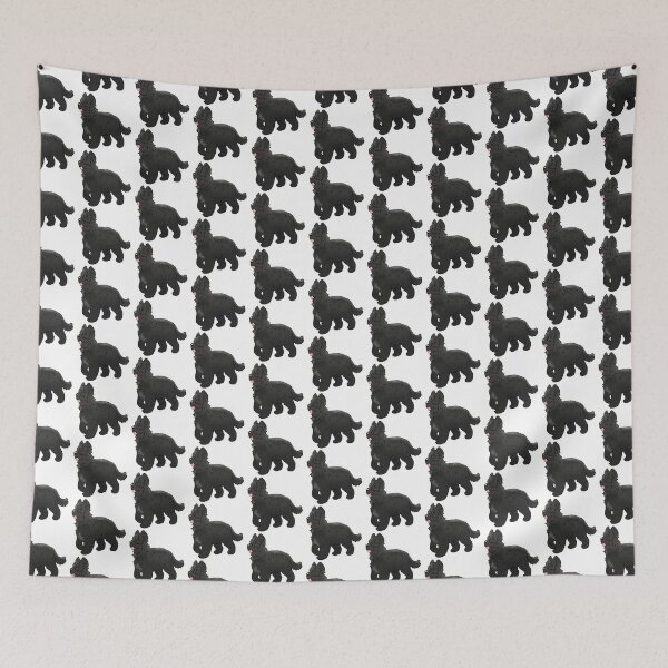 Item preview, Black briard dog designed and sold by Yaragold.