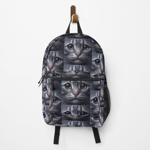 Item preview, Melancholy Feline: A Hyperrealistic Depiction of Sorrowful Cat Emotions designed and sold by DethLock.