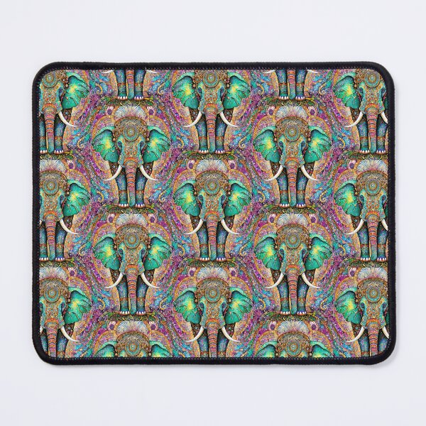 Item preview, Psychedelic Elephants designed and sold by drawbey.