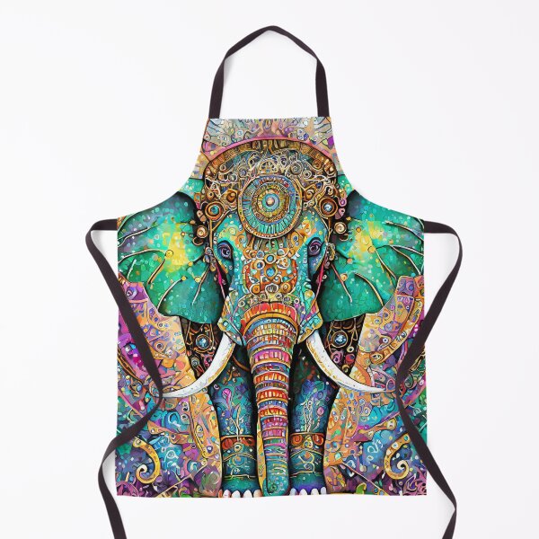 Item preview, Psychedelic Elephants designed and sold by drawbey.