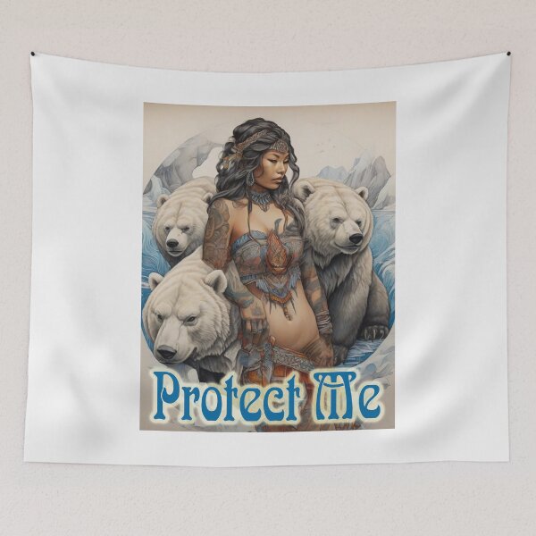 Item preview, Protect Me; Alaska Natives; Arctic; designed and sold by StickerApe.