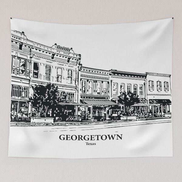Item preview, Georgetown - Texas designed and sold by Lakeric Cityscapes.