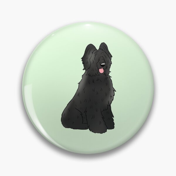 Item preview, Black briard dog designed and sold by Yaragold.