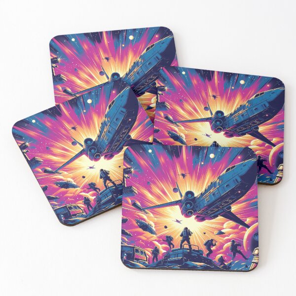 Item preview, Interstellar Battle: Heroes Defending Against Galactic Warfare designed and sold by DethLock.