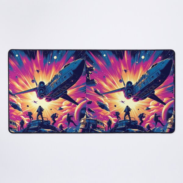 Item preview, Interstellar Battle: Heroes Defending Against Galactic Warfare designed and sold by DethLock.