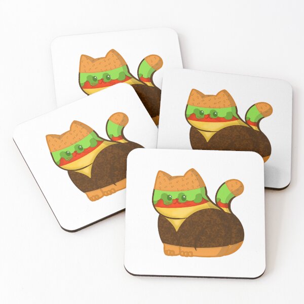 Item preview, Burger Cat designed and sold by Monica  O’Brien.