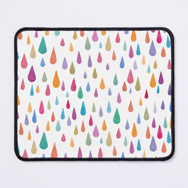 Item preview, rainbow drops seamless pattern designed and sold by cappuccettonero.