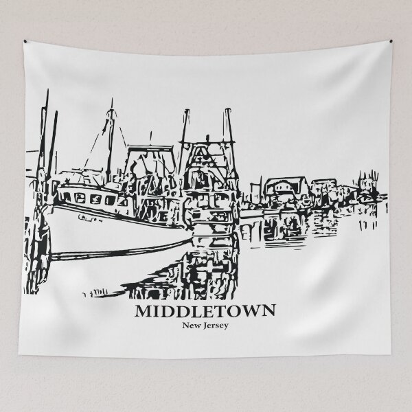 Item preview, Middletown - New Jersey designed and sold by Lakeric Cityscapes.