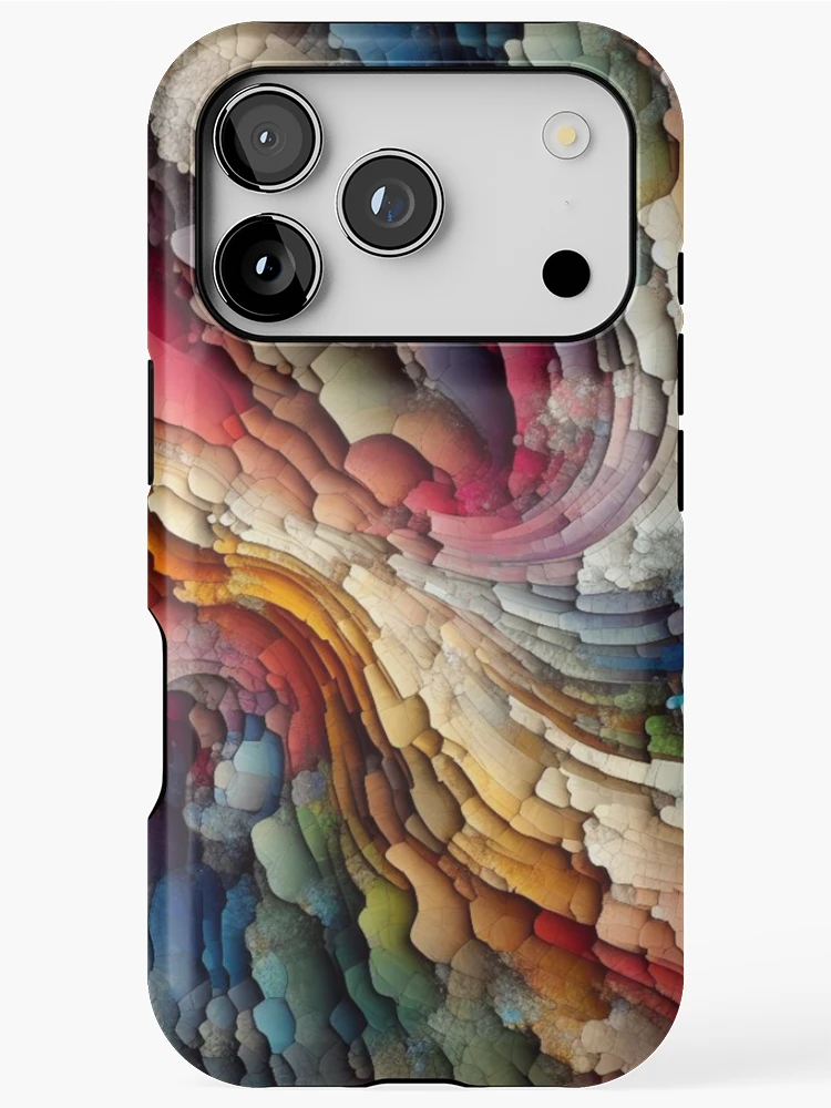 Thumbnail 1 of 4, iPhone Case, Layered Skin Pattern designed and sold by Rui Fernandes.