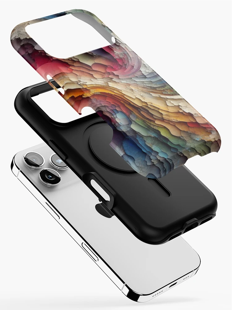 Thumbnail 2 of 4, iPhone Case, Layered Skin Pattern designed and sold by Rui Fernandes.