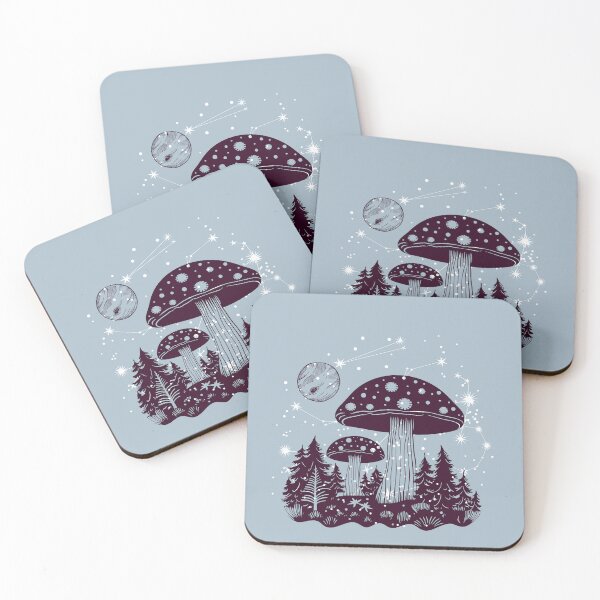 Item preview, Mycelium Magic - magic mushrooms from witch forest designed and sold by MonochromeEcho.