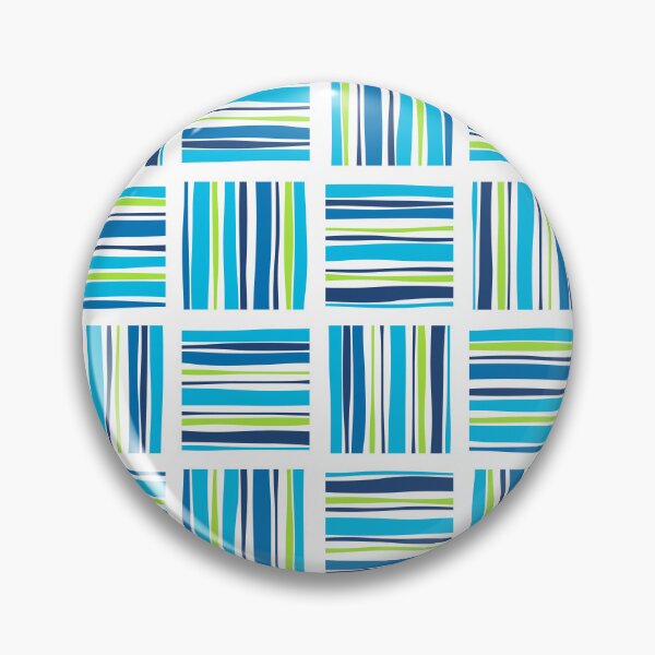 Item preview, Wavy Basketweave in Lime and Turquoise designed and sold by Squilla Design Studio.