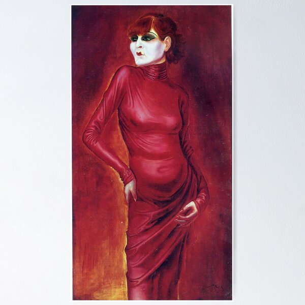 Item preview, Otto Dix The Dancer Anita Berber designed and sold by TeeARTHY.