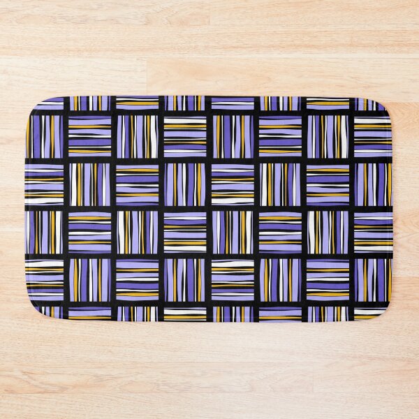 Item preview, Wavy Basketweave in Purple designed and sold by Squilla Design Studio.