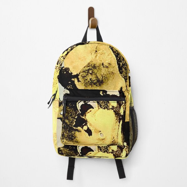Item preview, Gold black pour paint design designed and sold by Aroeldesigns.