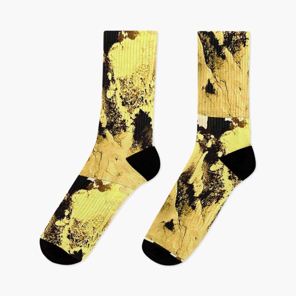 Item preview, Gold black pour paint design designed and sold by Aroeldesigns.