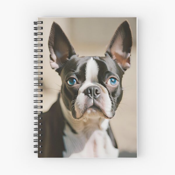 Item preview, Blue-Eyed Boston Terrier  designed and sold by CharmStudio.