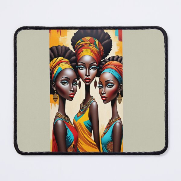 Item preview, Radiant African Beauty: Capturing the Essence of Three Women designed and sold by AdesignTEE.