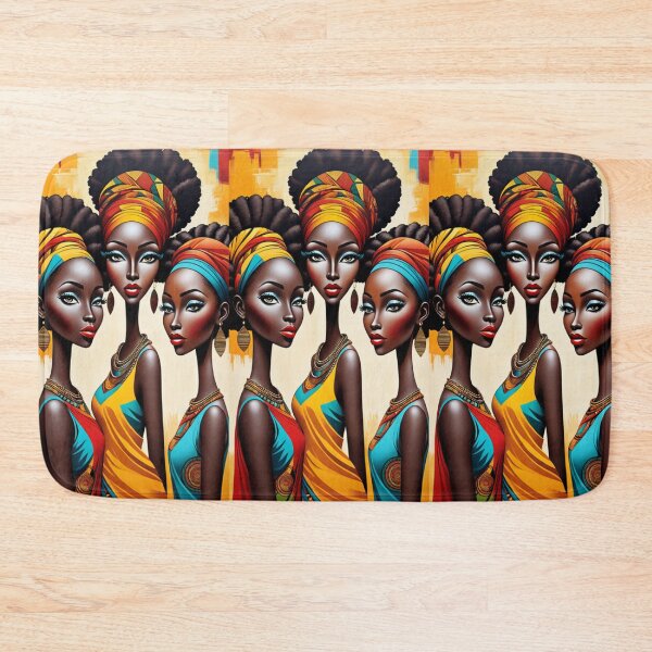 Item preview, Radiant African Beauty: Capturing the Essence of Three Women designed and sold by AdesignTEE.