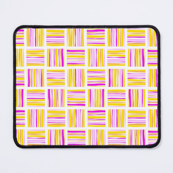 Item preview, Wavy Basketweave in Shocking Pink designed and sold by Squilla Design Studio.