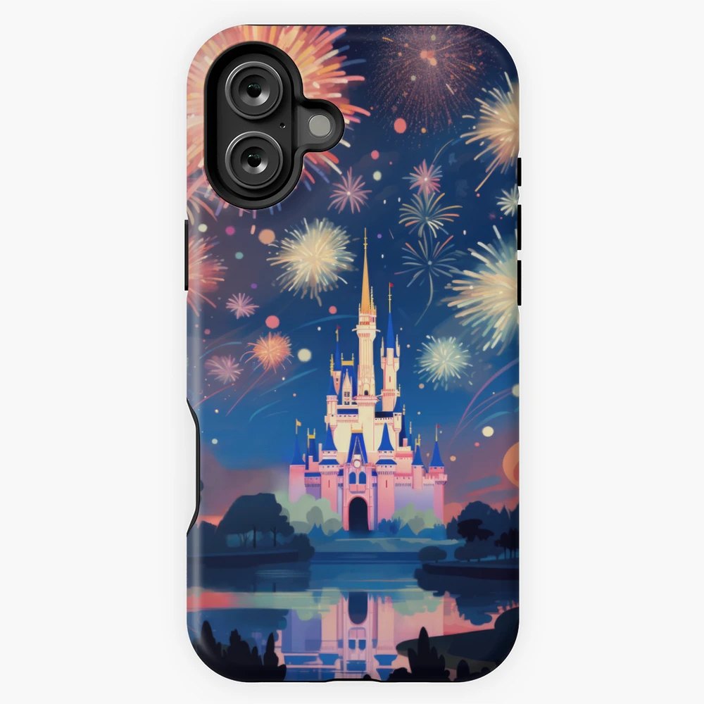 DISNEY PARKS Carousel and Castle 3D newest iPHONE 13 Case