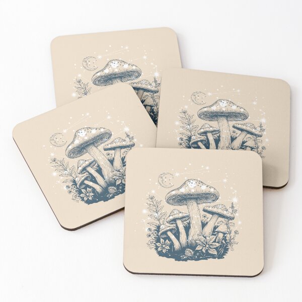 Item preview, Mycelium Magic - magic mushrooms from witch forest designed and sold by MonochromeEcho.