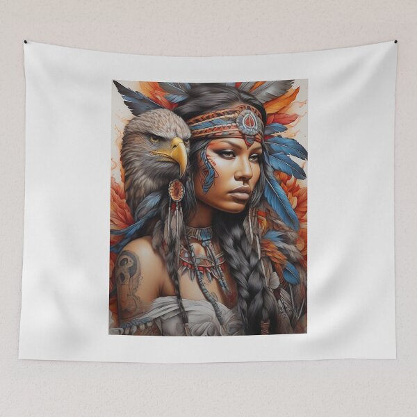 Item preview, Native Love; Indian, America; designed and sold by StickerApe.