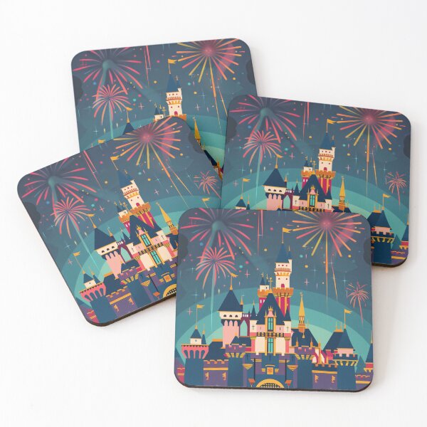 Item preview, Fireworks over the Castle designed and sold by lostinpixels.