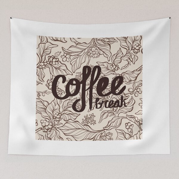 Item preview, Coffee Break with Pattern! designed and sold by TidyKitchenInc.