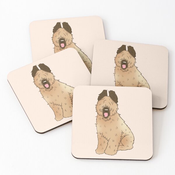 Item preview, Briard dog art designed and sold by Yaragold.