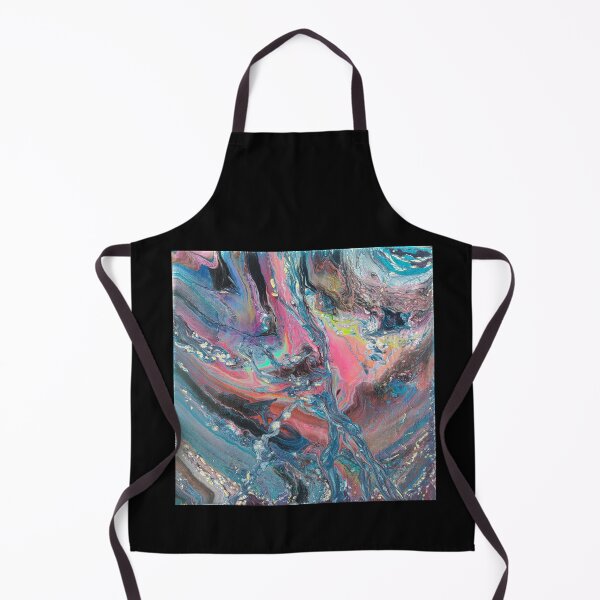 Item preview, Self-Portrait 1, pour painting designed and sold by Joyful Chaos Art.