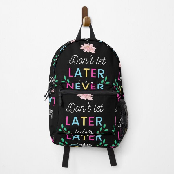 Item preview, Don't let later later never/ happy women's day  designed and sold by Vinson.