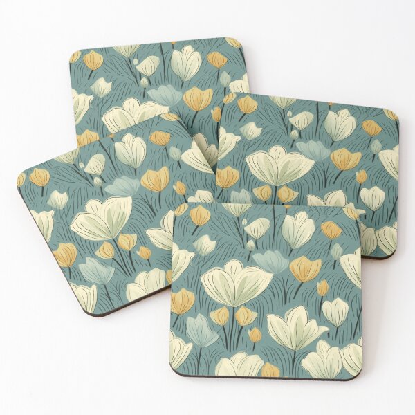 Item preview, Ivory Tulips designed and sold by Ellimade.