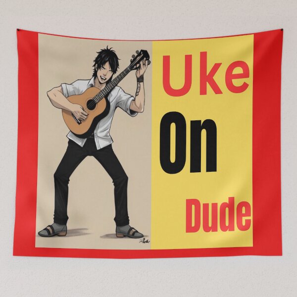 Item preview, Uke On Dude designed and sold by MudmanExpress.