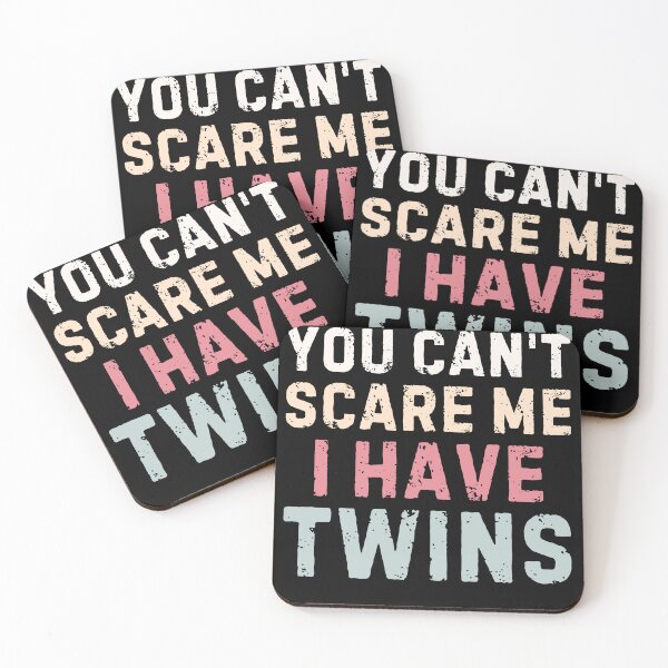 Item preview, You Can't Scare Me I Have Twins Vintage Gift for Twin Dad  designed and sold by BelkaMed.