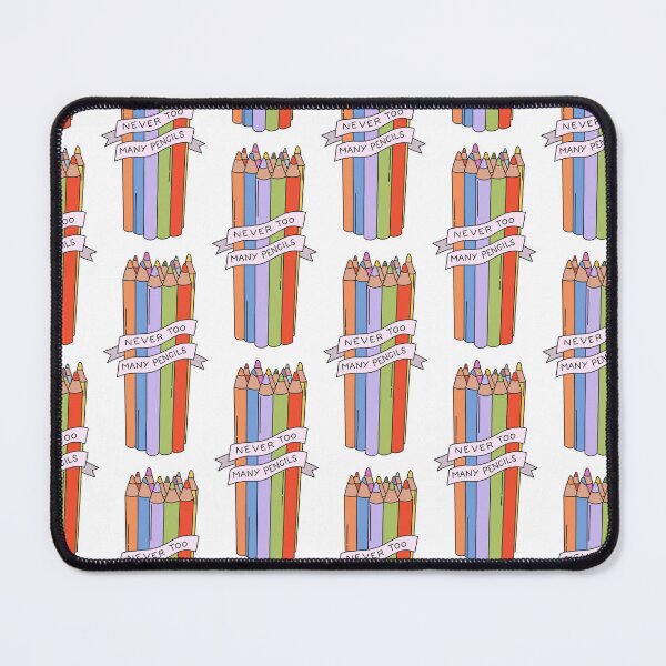 Item preview, Never too many pencils designed and sold by PeachCatDesigns.