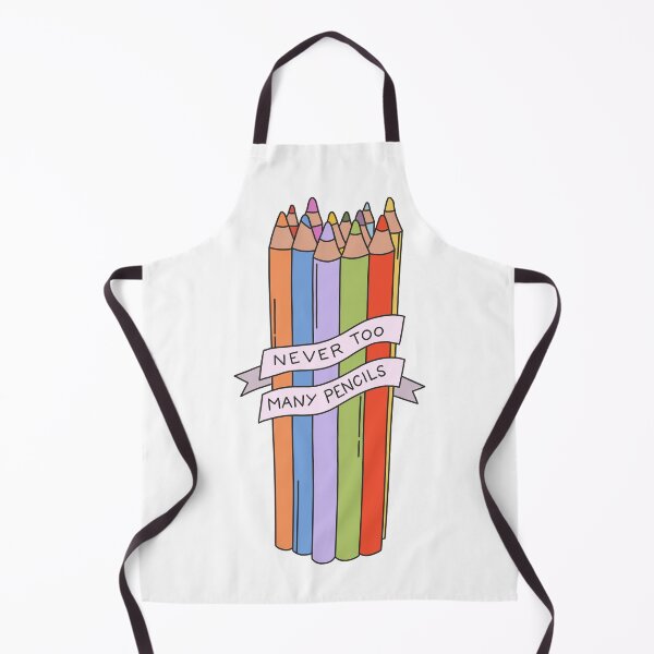 Item preview, Never too many pencils designed and sold by PeachCatDesigns.