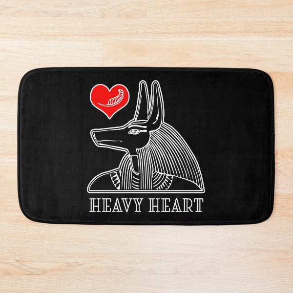 Item preview, ANUBIS. HEAVY HEART. BLACK BACKGROUND. designed and sold by 5hertz.