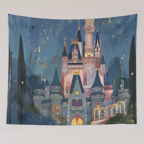 Item preview, Castle Illustration designed and sold by lostinpixels.