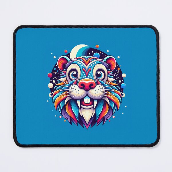 Item preview, Psychedelic Tiger: A Vibrant, Abstract Expression of Wild Art designed and sold by DethLock.