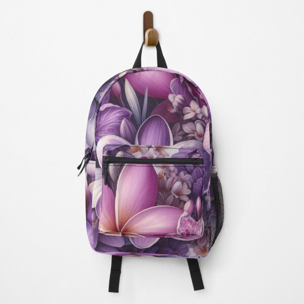 Item preview, Hawaiian Tropical Floral  Seamless Pattern, watercolor,  purple designed and sold by asbno19.